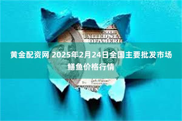 黄金配资网 2025年2月24日全国主要批发市场鳝鱼价格行情